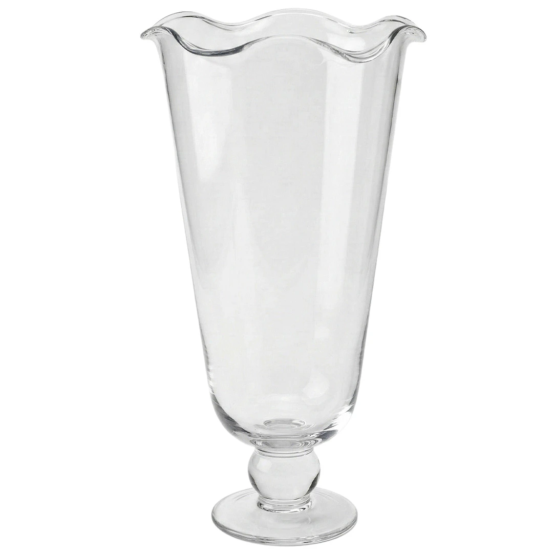 Decotique Karla Vase B&oslash;lget 34 Cm - Vaser Glas Klar - 9215043