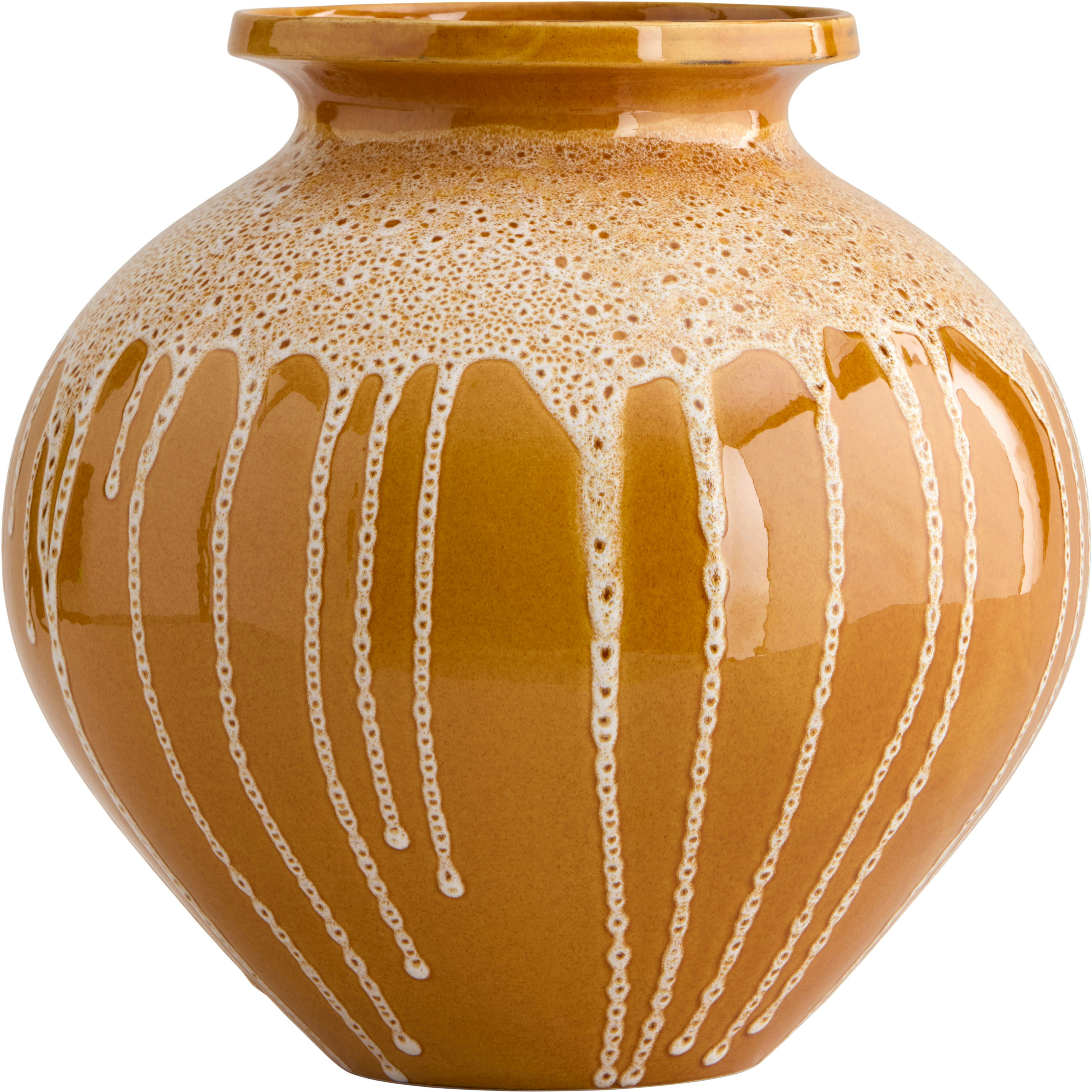 Decotique Kyoto Vase 28 Cm Cremefarvet / Honey - Vaser Lert&oslash;j Cream - 8752 DV12239