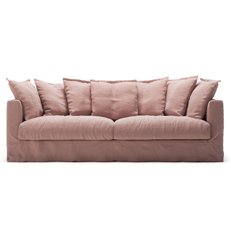 Le Grand Air 3-Personers Sofa Hør, Tender Blush