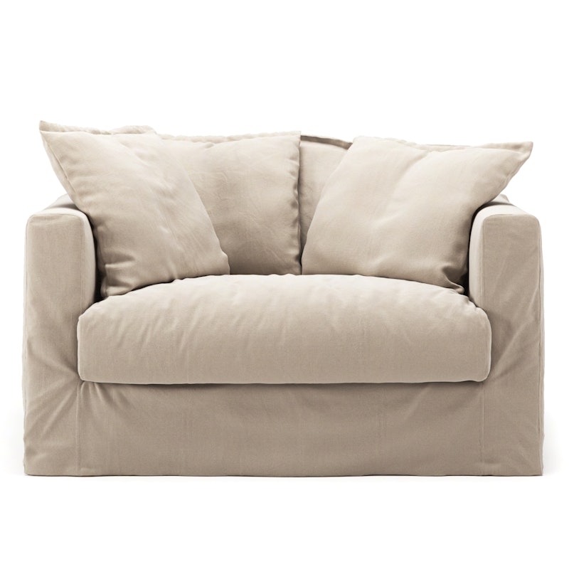 Le Grand Air Love Seat Bomuld, Beige