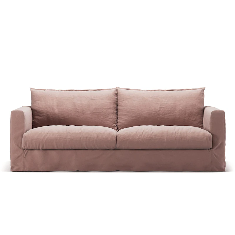 Le grand Air Nou 3-Personers Sofa Hør, Tender Blush