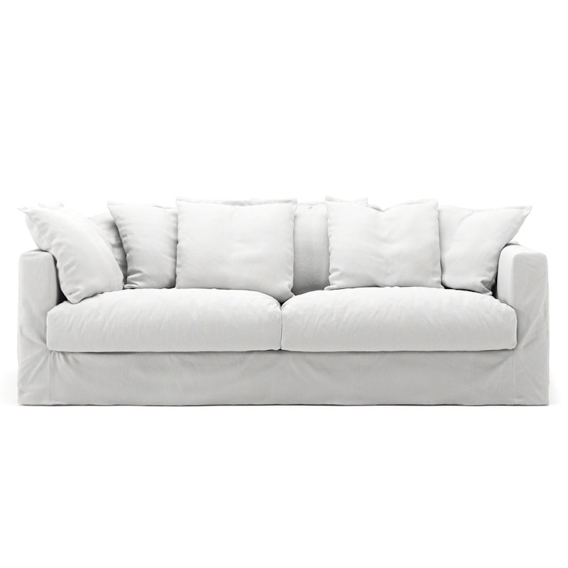 Le Grand Air 3-Personers Sofa Bomuld, Hvid