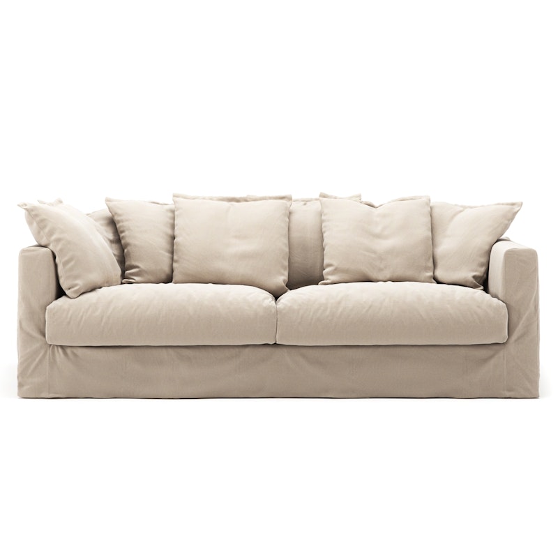 Le Grand Air 3-Personers Sofa Bomuld, Beige