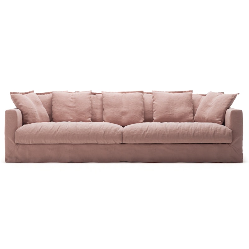 Le Grand Air 4-Personers Sofa Hør, Tender Blush