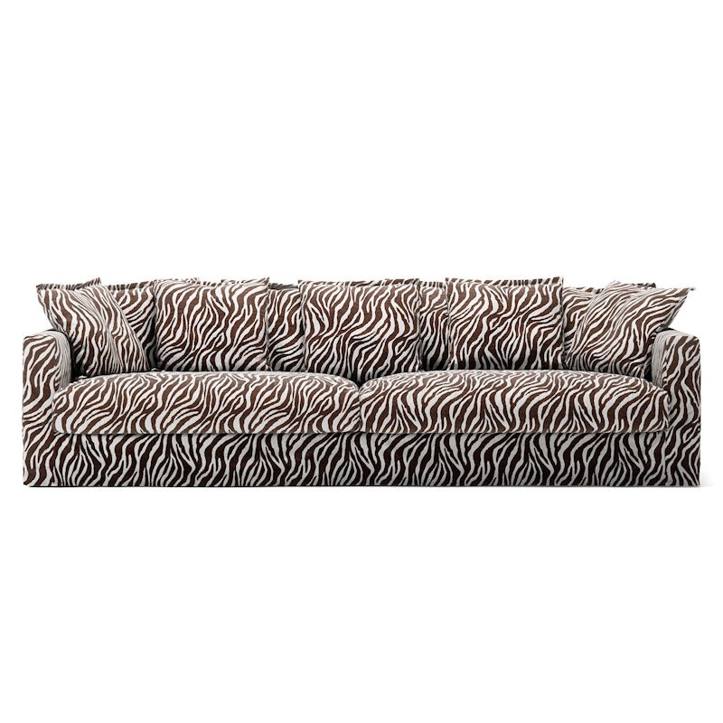Le Grand Air 4-Personers Sofa Hør, Zebra