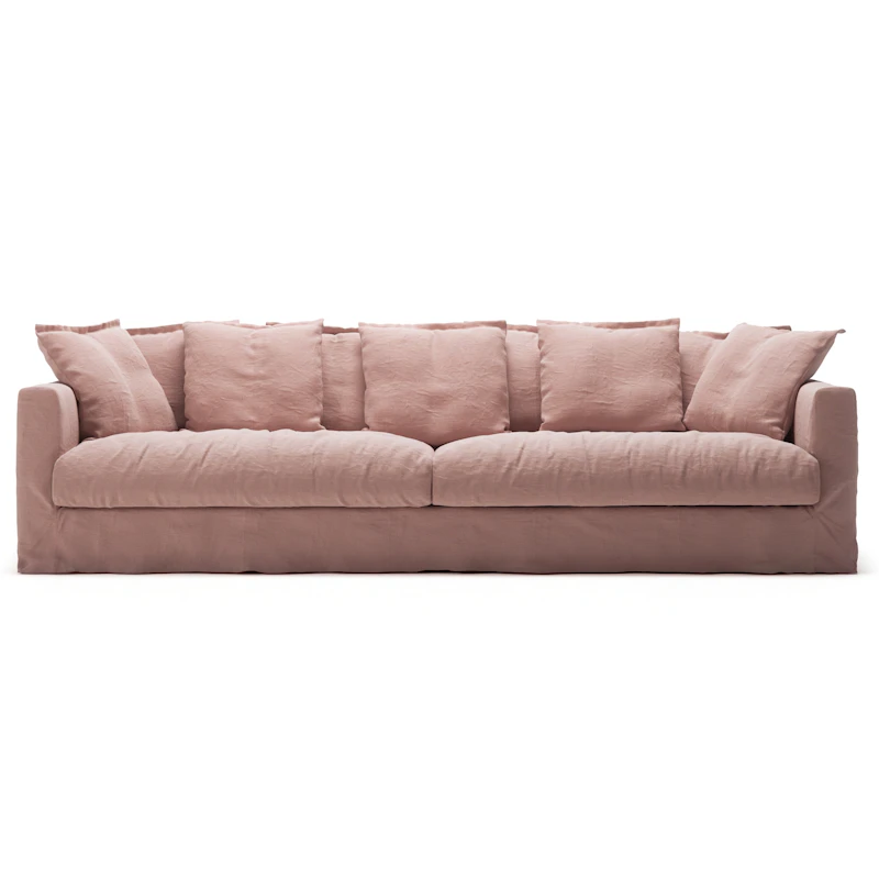 Le Grand Air 4-Personers Sofa Hør, Tender Blush