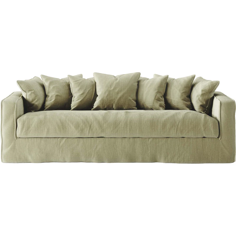 Loom 3-Personers Sofa Hør, Moss