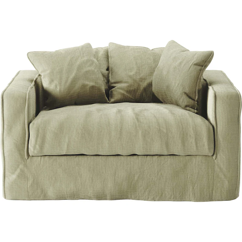 Loom Love Seat Hør, Moss