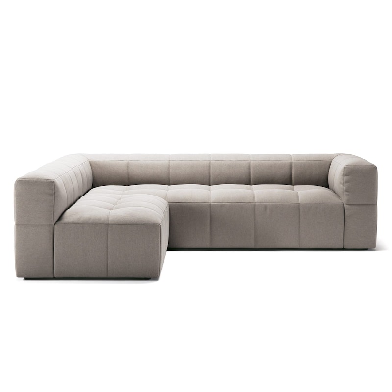 Mure 3-Personers Sofa Med Åben Ende Venstre, Sandshell Beige