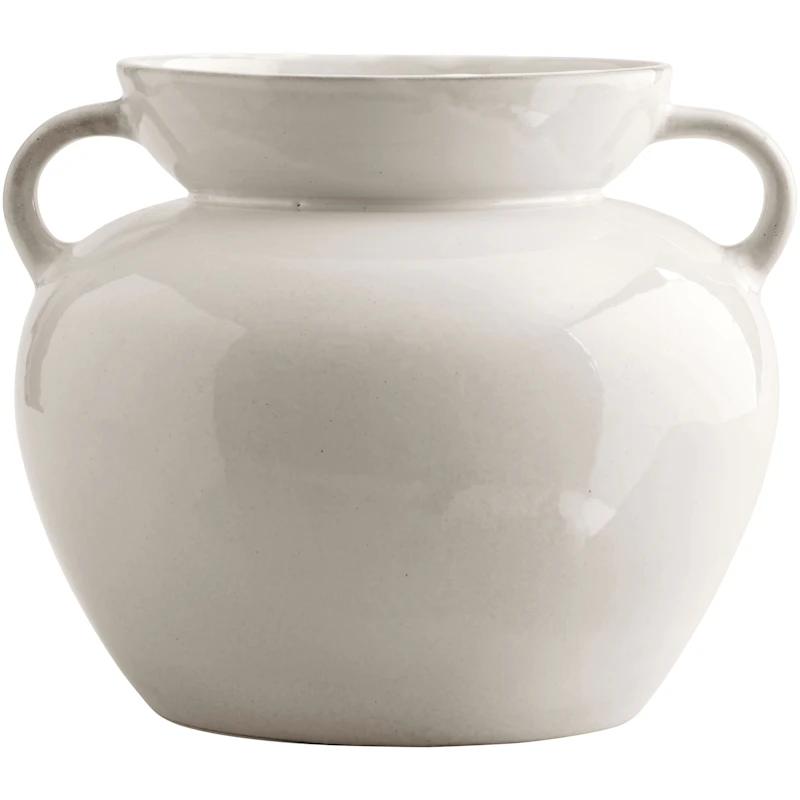 Nash Vase 21,5 cm, Offwhite