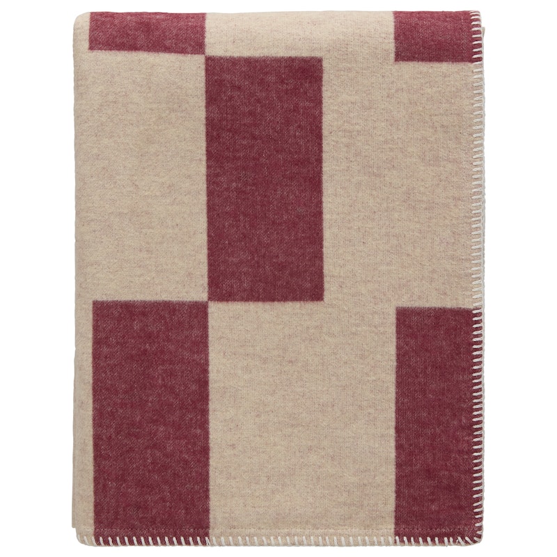 Noomi Plaid 130x170 cm, Burgundy