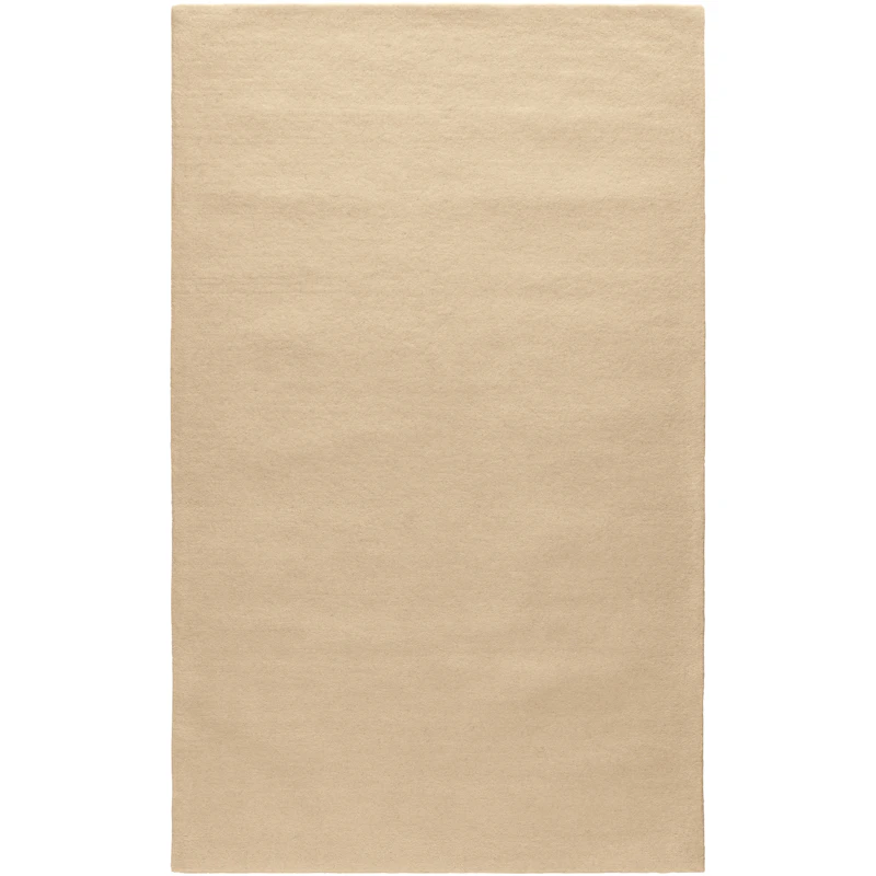 Nordic Plain Uldgulvtæppe 180x270 cm, Beige
