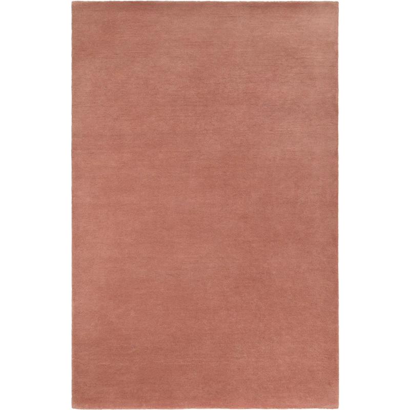 Nordic Plain Uldgulvtæppe 180x270 cm, Dusty Rose