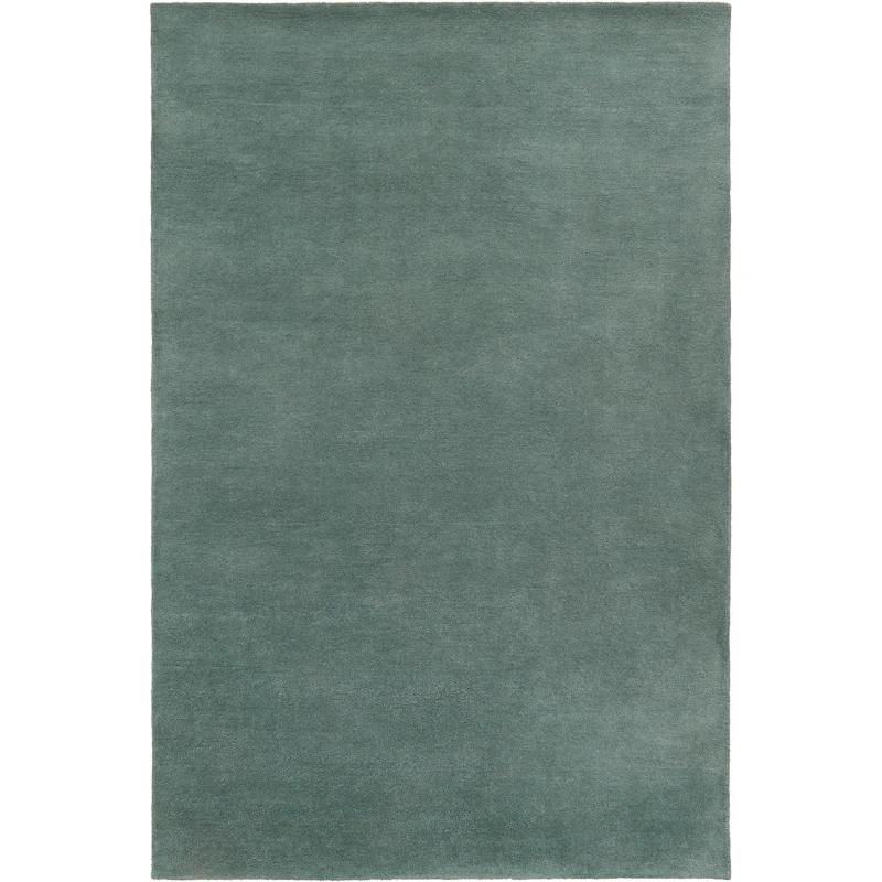 Nordic Plain Uldgulvtæppe 300x400 cm, Teal