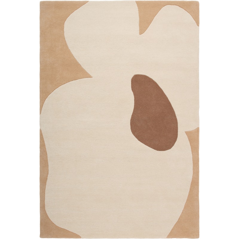 Poppy Uldgulvtæppe 250x350 cm, Beige