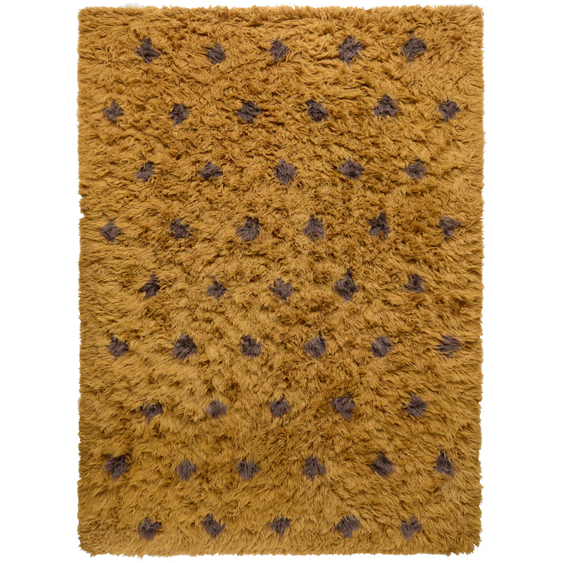 Shaggy Dot Ryatæppe, 180x270 cm