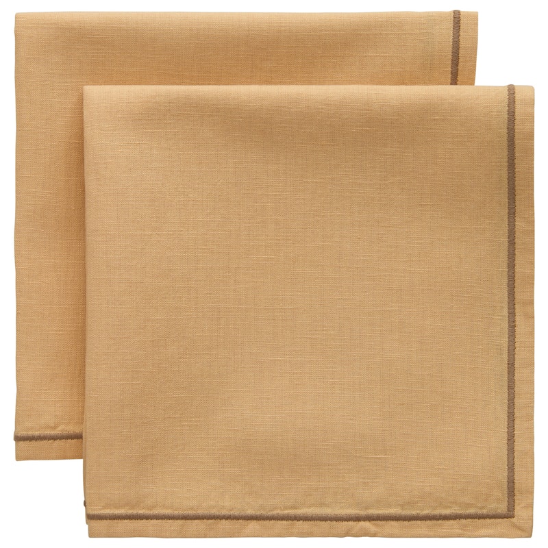 Sienna Serviet 45x45 cm 2-pak, Beige