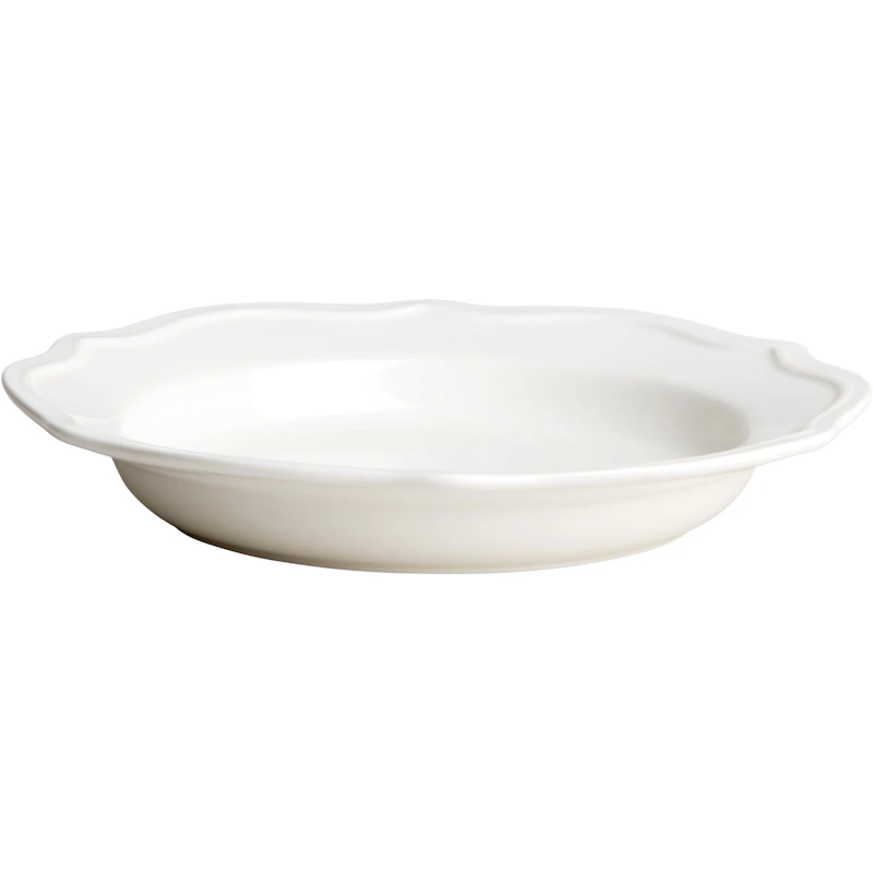 Violette Dyb Tallerken 23 cm, Hvid