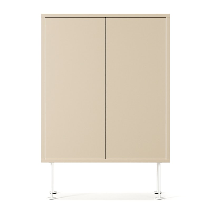 Vogue 64 Skab, Sand / Hvidt