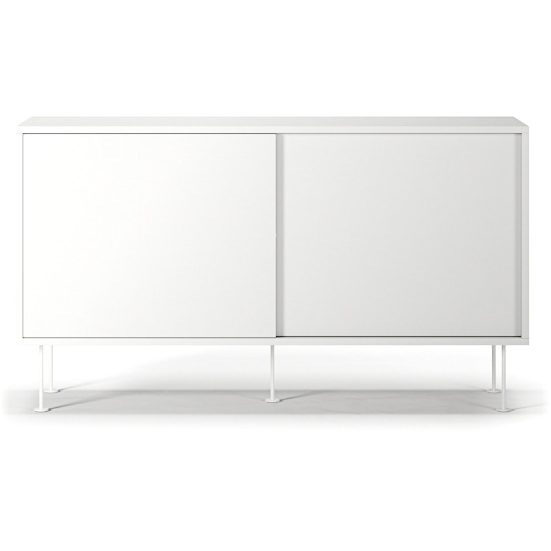 Vogue Sidebord med Ben 136 cm, Hvidt