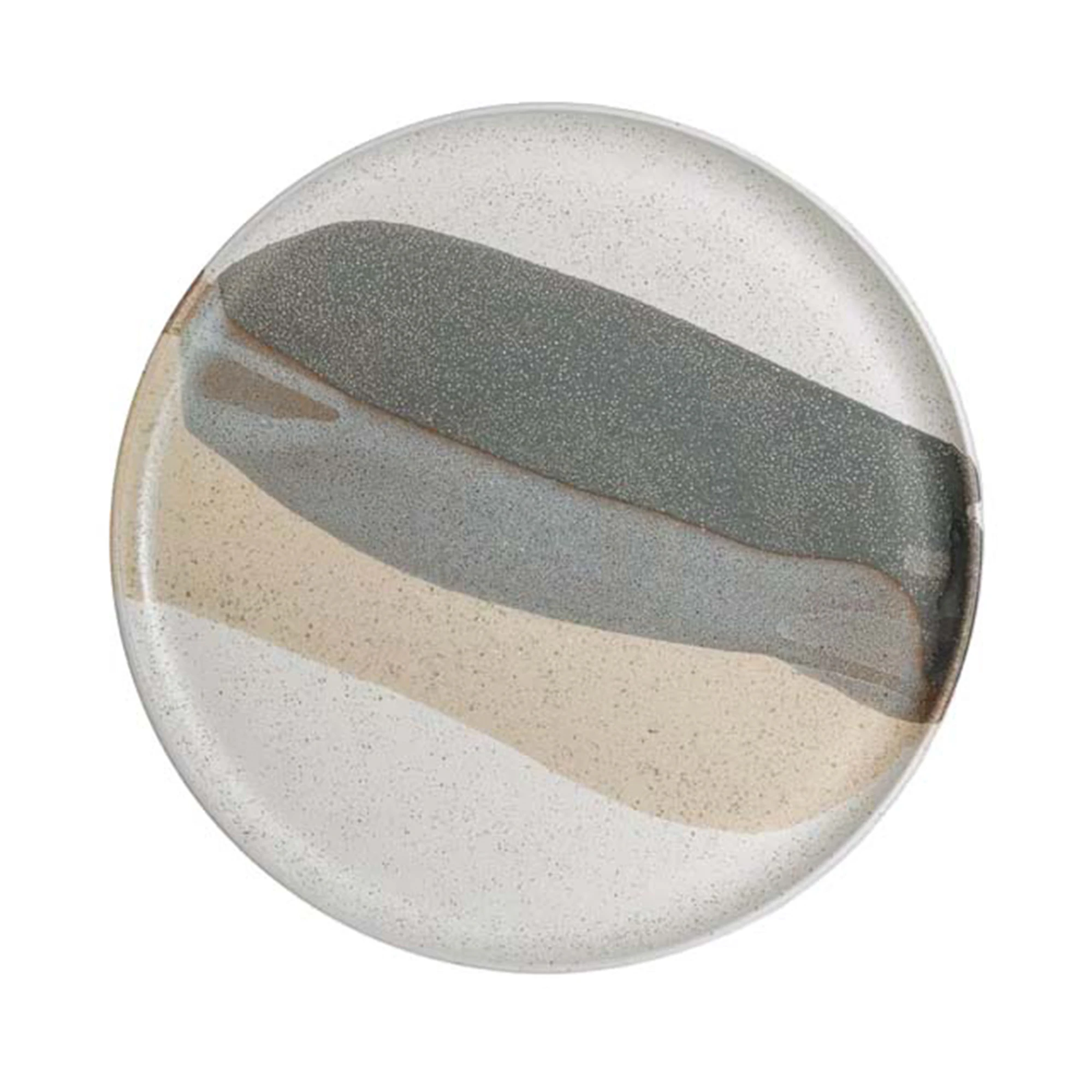 Denby Grain Accent Serveringsfad 31 Cm - Serveringsfad Stent&oslash;j Gr&aring; - 509010702