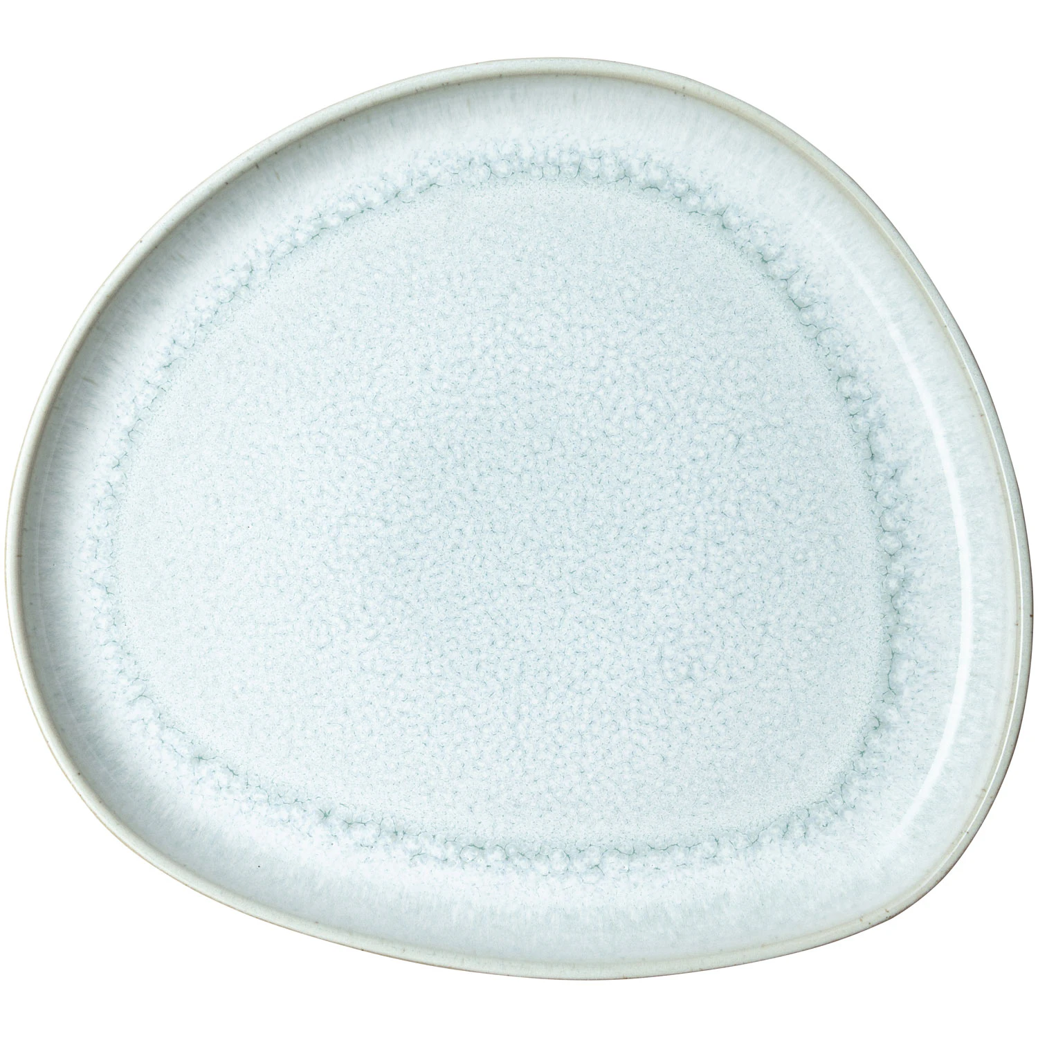 Denby Kiln Organic Serveringsfad 27x30 Cm t - Serveringsfad Stent&oslash;j Gr&oslash;n - 474010936