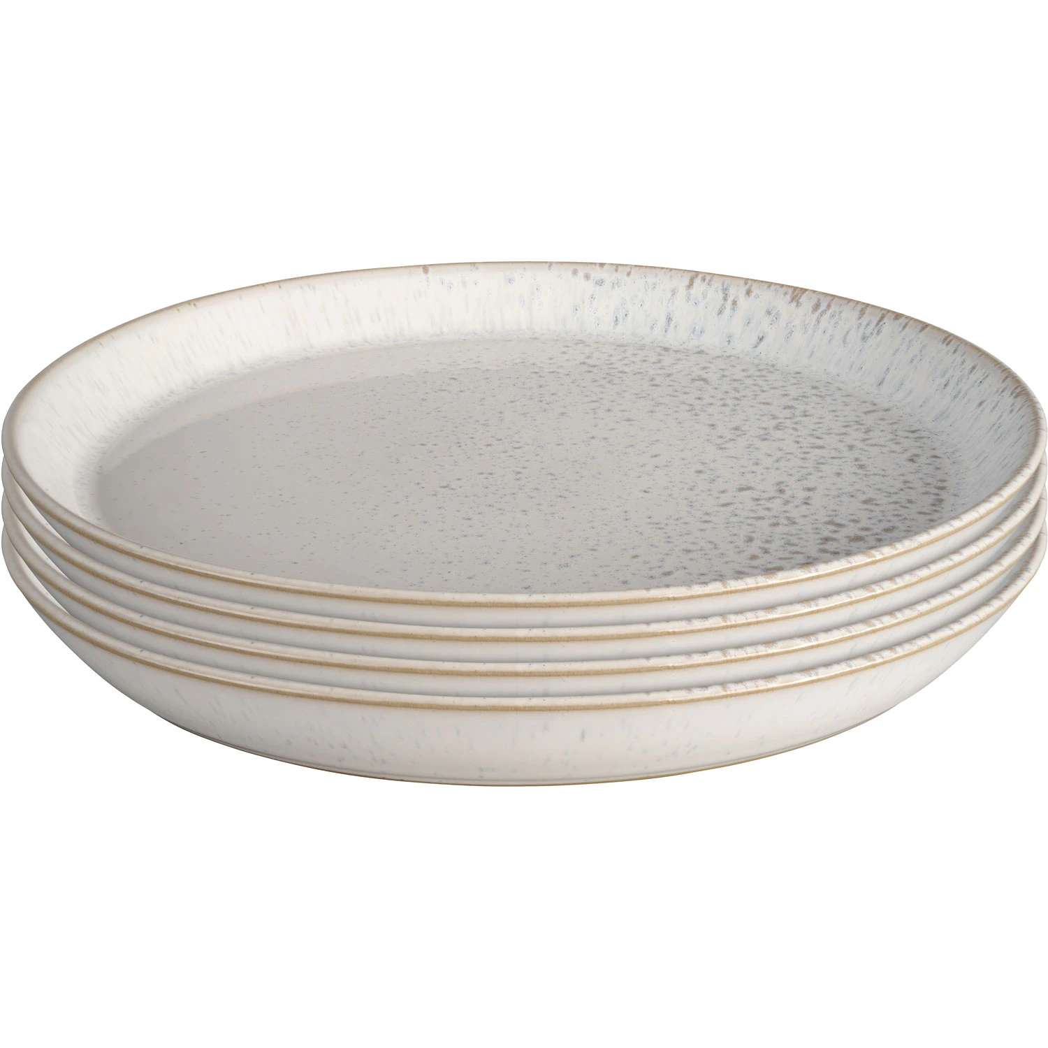Denby Kiln Tallerken 26 Cm 4-pak - Middagstallerkner Stent&oslash;j Beige - 462041005