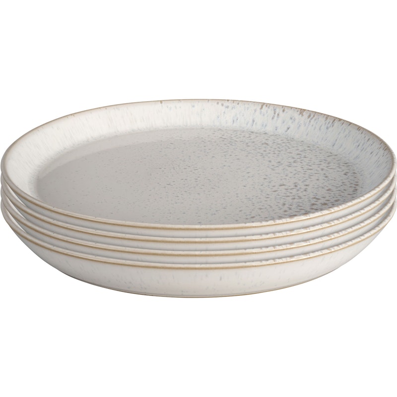 Kiln Tallerken 26 cm 4-pak, Beige