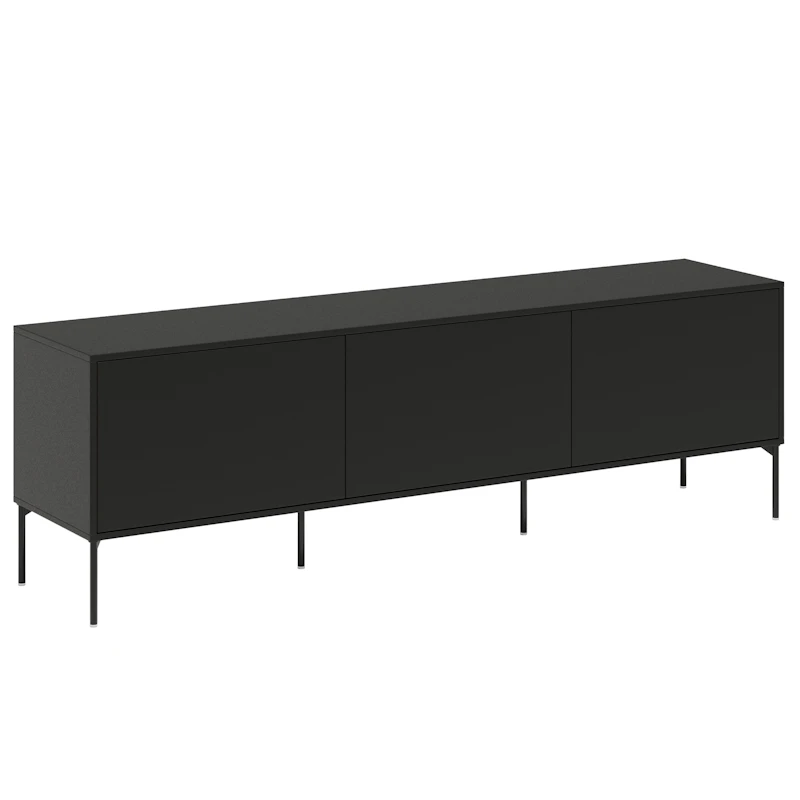 Bloc Tv-Bord 180 cm, Sort