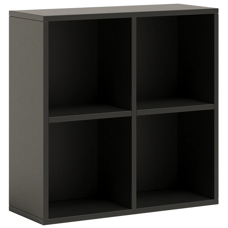 Bloc Vægskab 62x62 cm, Sort