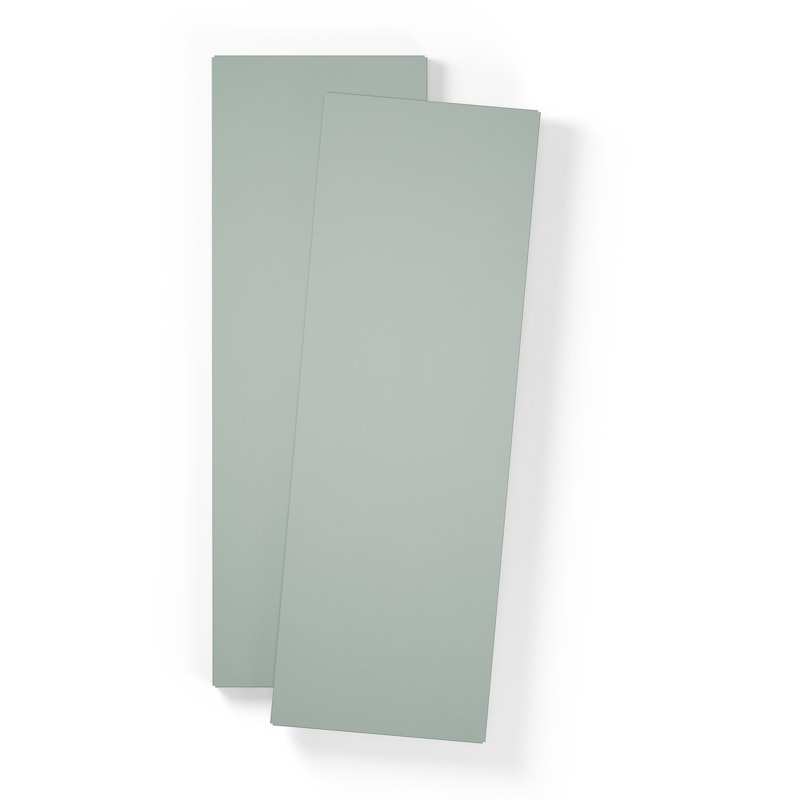 Hylde Til Store Skab Med 2 Døre 2-pak, Slate Grey