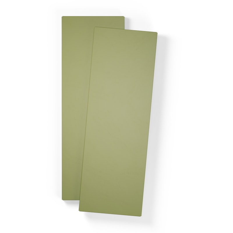 Hylde Til Store Skab Med 2 Døre 2-pak, Moss Green