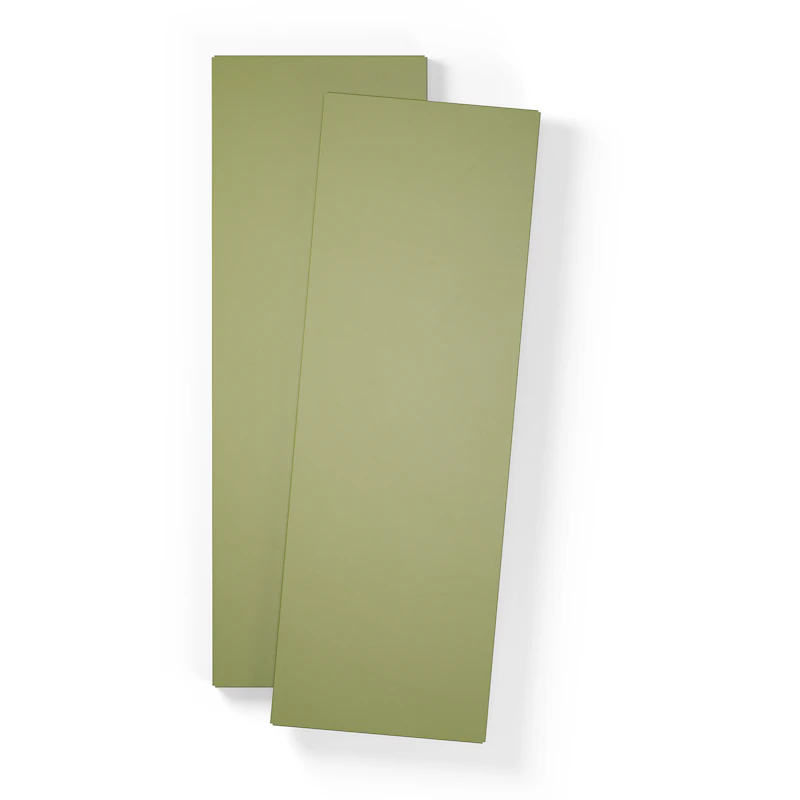 Hylde Til Store Skab Med 2 Døre 2-pak, Moss Green