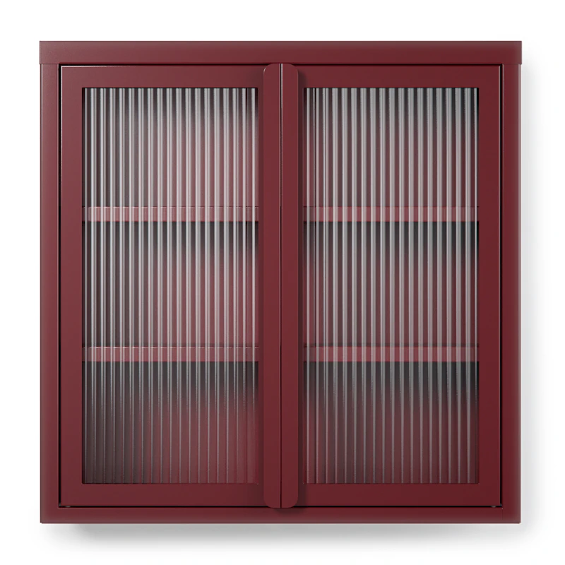 Store Vægskab 60x60 cm, Bordeaux