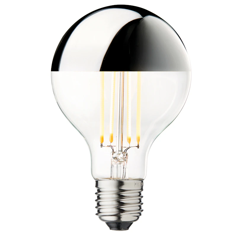 Globe Led-Lyskilde 5W Ø8 cm, Sølv