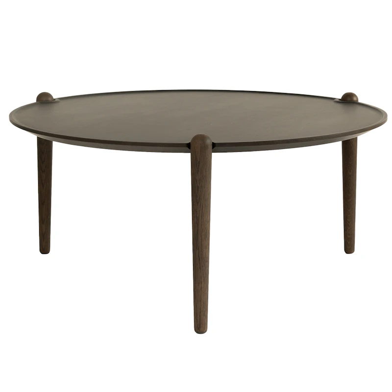 Aria Bord Ø90 cm H42 cm, Mørk Eg