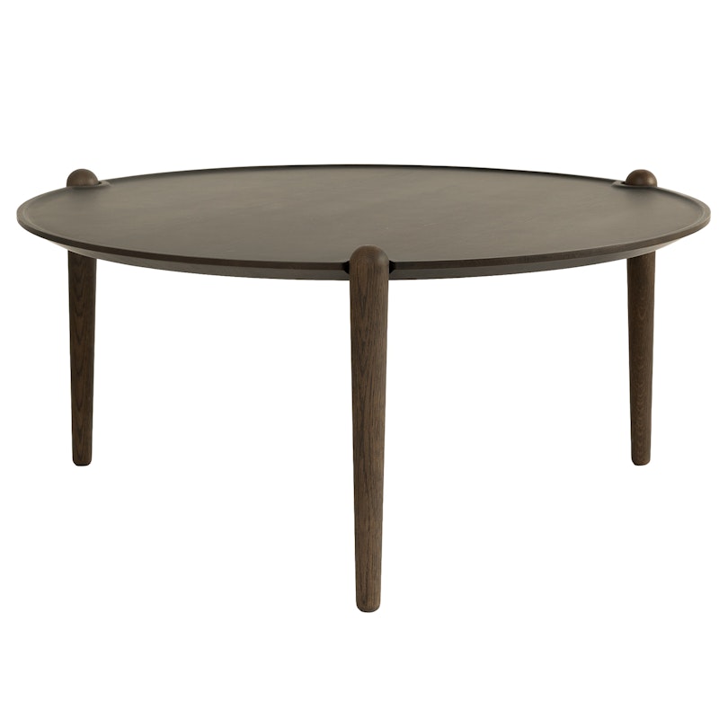 Aria Bord Ø90 cm H42 cm, Mørk Eg