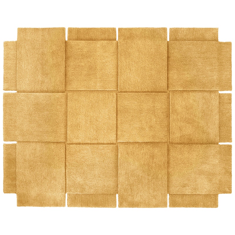 Basket Tæppe Yellow Ochre, 185x240 cm