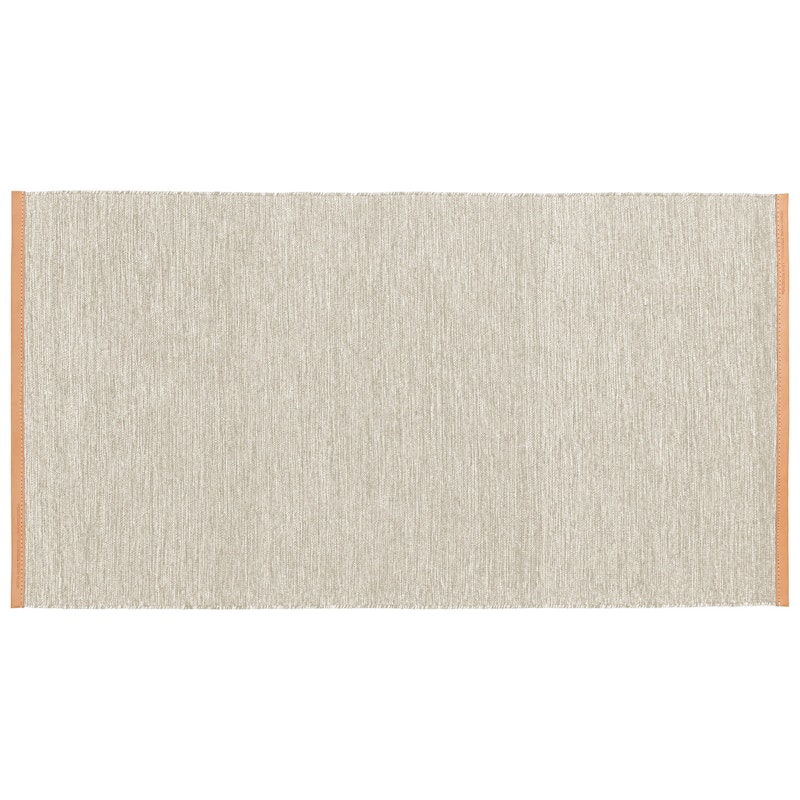 Björk Uldgulvtæppe 70x130 cm, Beige