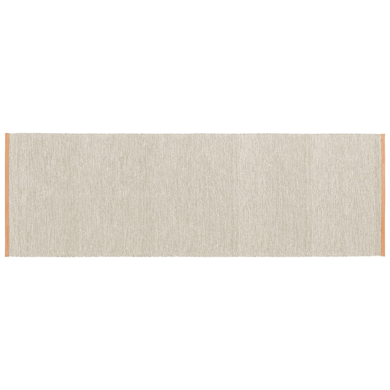 Björk Uldgulvtæppe 80x250 cm, Beige