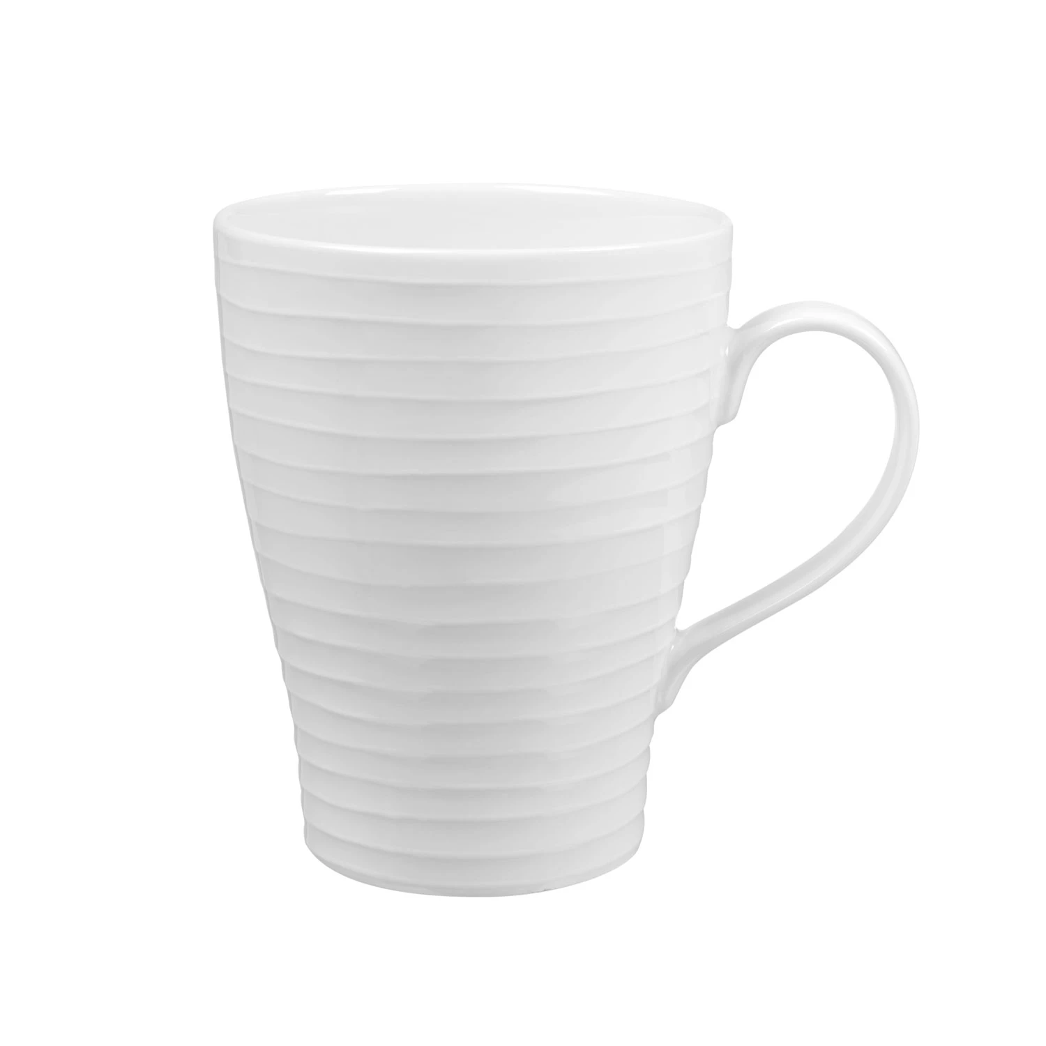 Design House Stockholm Blond Kop Stribet - Kaffekopper Benporcel&aelig;n Hvid - 1059-0101