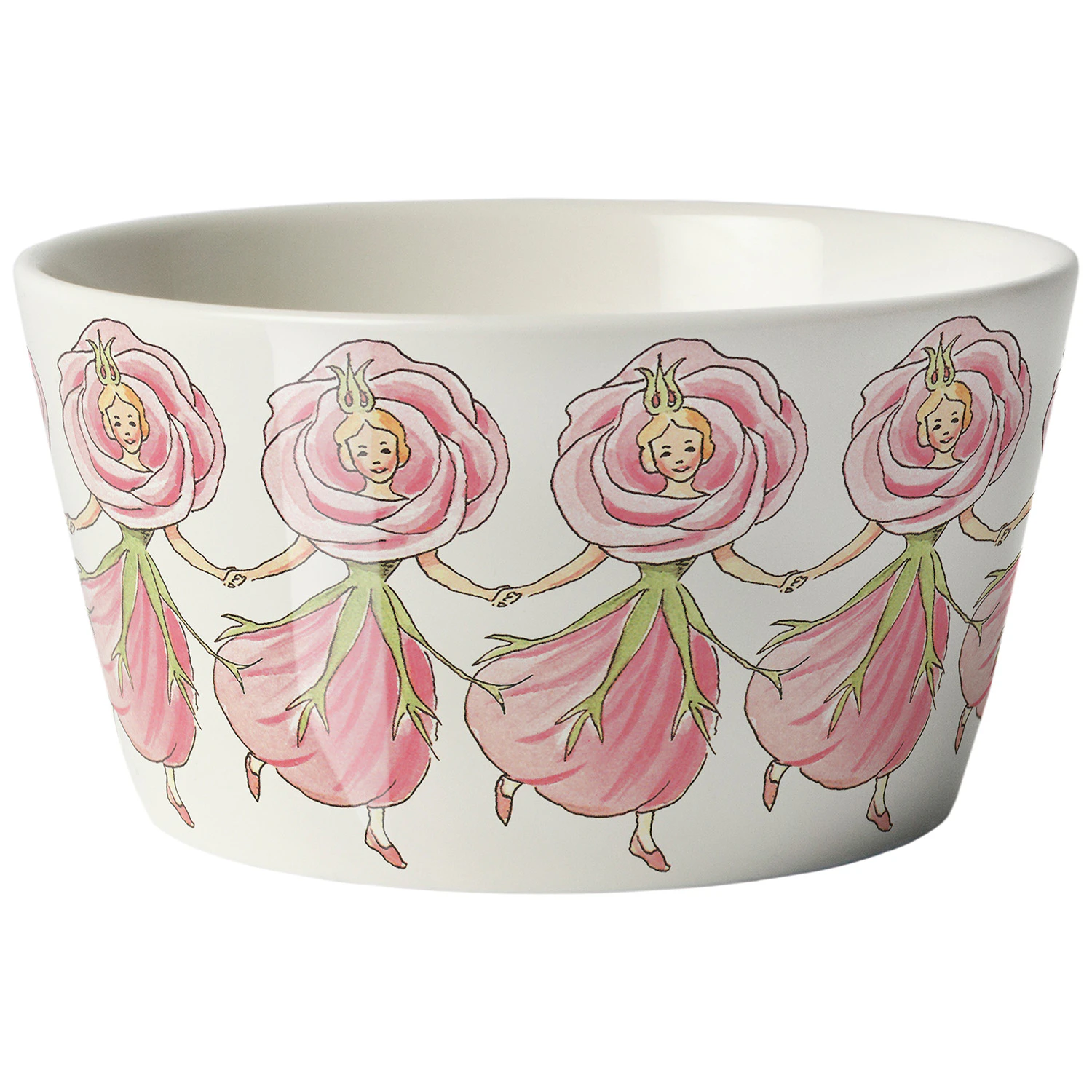 Design House Stockholm Elsa Beskow Sk&aring;l 50 Cl Rose - Dessertsk&aring;le Benporcel&aelig;n Rosa - 3035-0100