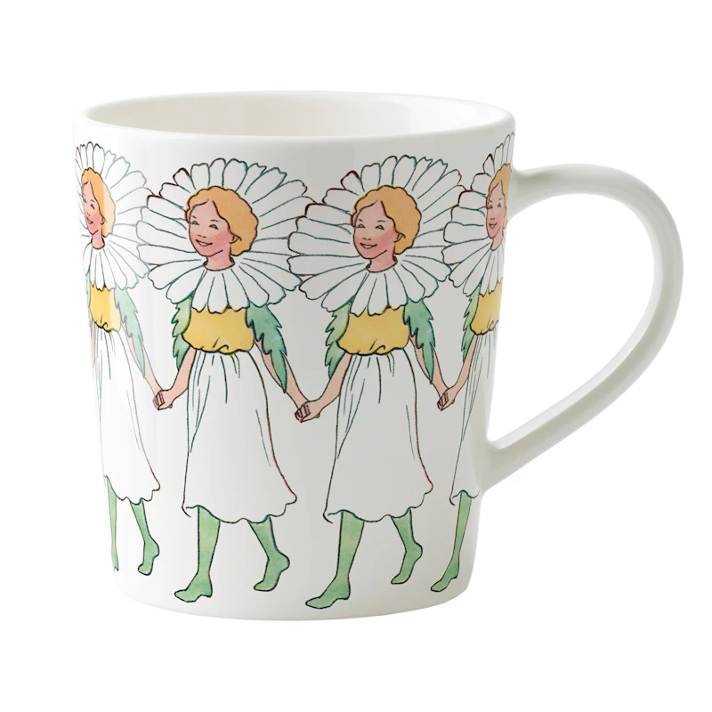 Elsa Beskow Krus med Håndtag 40 cl, Marguerit
