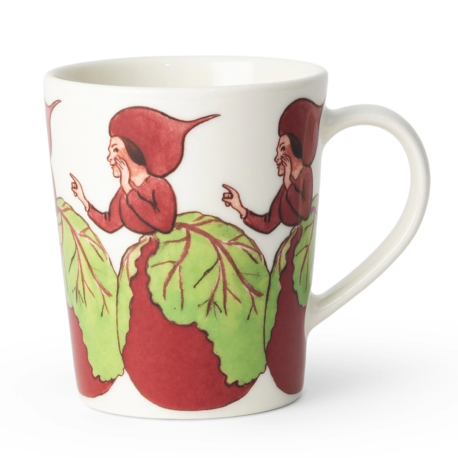 Design House Stockholm Elsa Beskow Krus 28 Cl Mrs Beetroot - Kaffekopper Benporcel&aelig;n Multi - 3559-0100