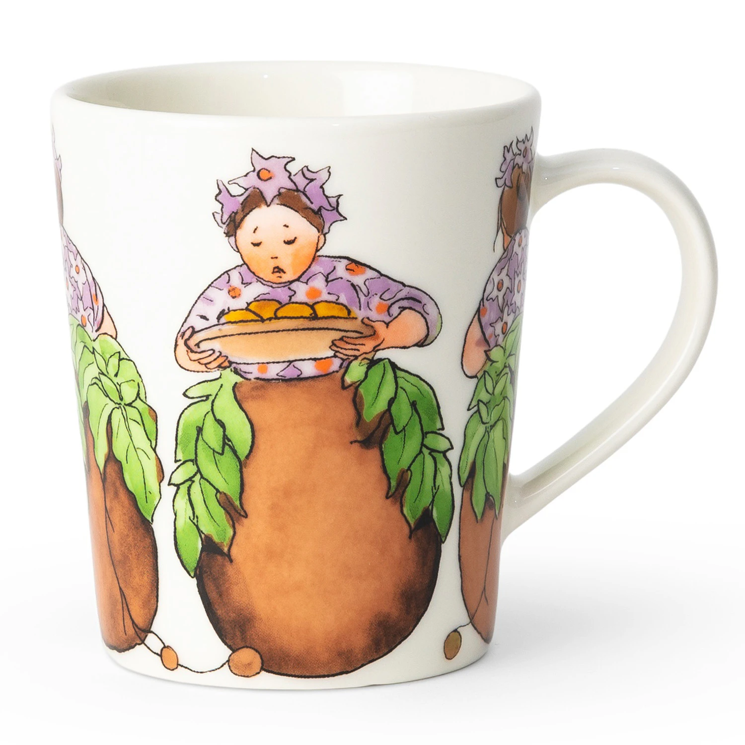 Design House Stockholm Elsa Beskow Krus 28 Cl Mrs Potato - Kaffekopper Benporcel&aelig;n Multi - 3558-0100