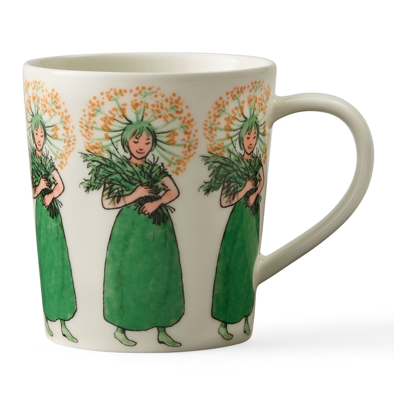 Elsa Beskow Krus med Håndtag 40 cl, Mrs Dill