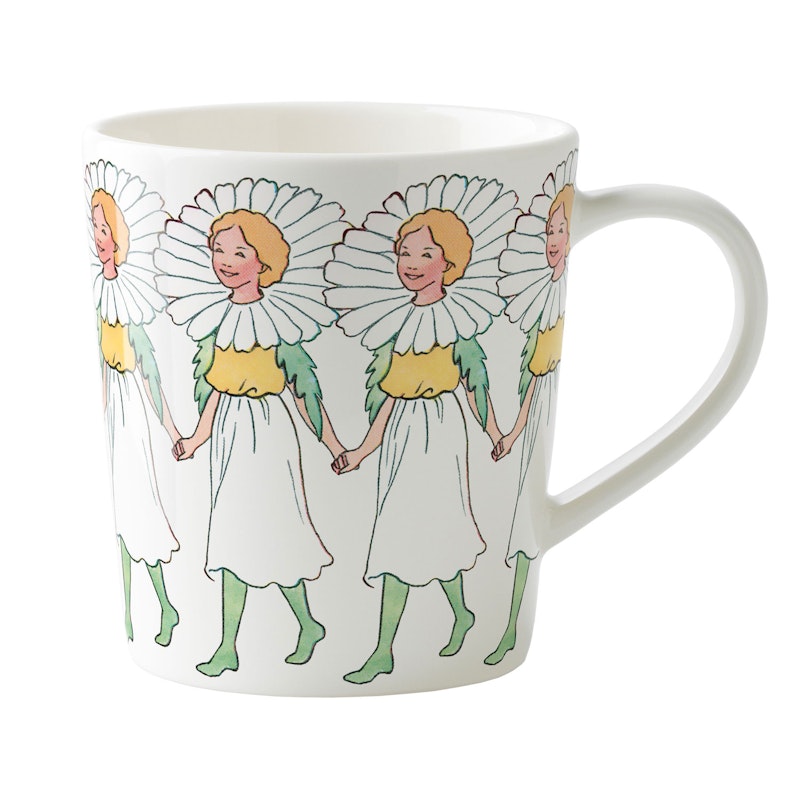 Elsa Beskow Krus med Håndtag 40 cl, Marguerit