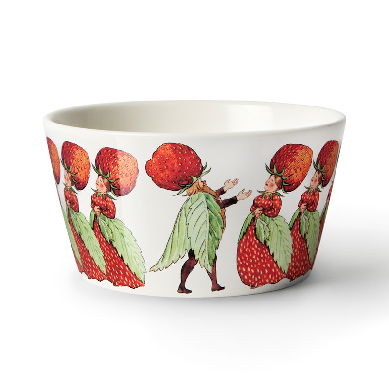 Elsa Beskow Skål Strawberry Family 50cl
