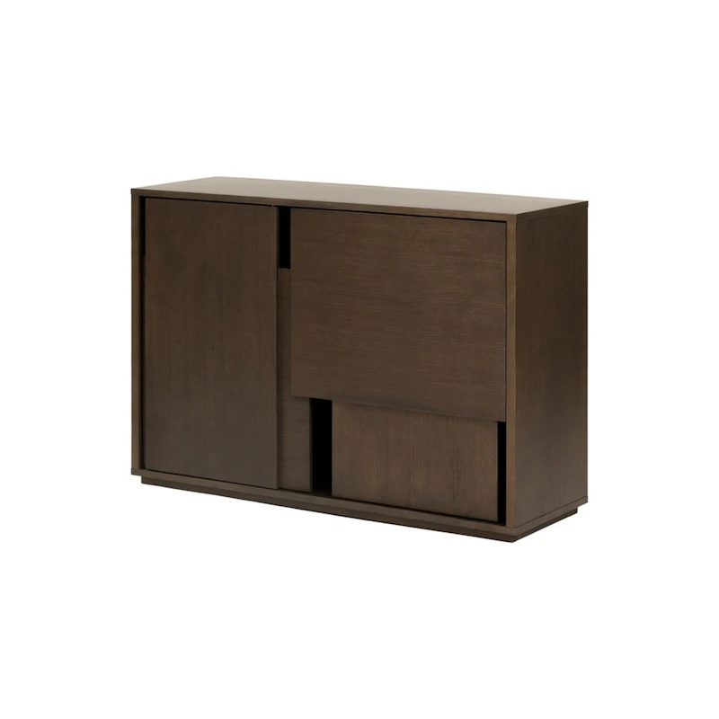 Layer Sidebord, 120 cm, Mørk Eg