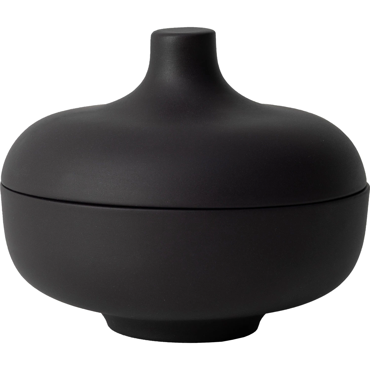 Design House Stockholm Sand Secrets Sk&aring;l &Oslash;12 - Serveringssk&aring;le Stent&oslash;j Black Clay - 2717-1000